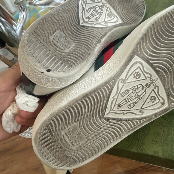 Gucci Nero White Sneakers - Picture 7 of 11